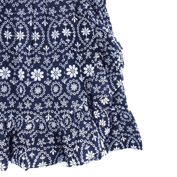 Kate Spade Shore Thing Eyelet Wrap Skirt Blue NWT - Picture 5 of 15